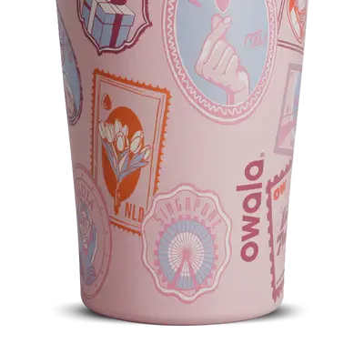 OWALA 40oz FreeSip Tumbler  Sending Love
