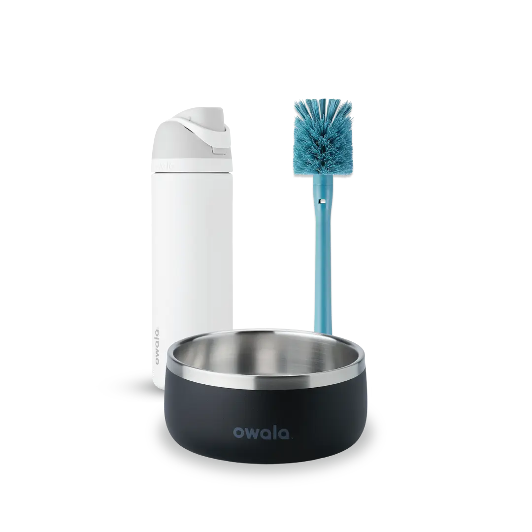 OWALA FreeSip and Pet Bowl Bundle